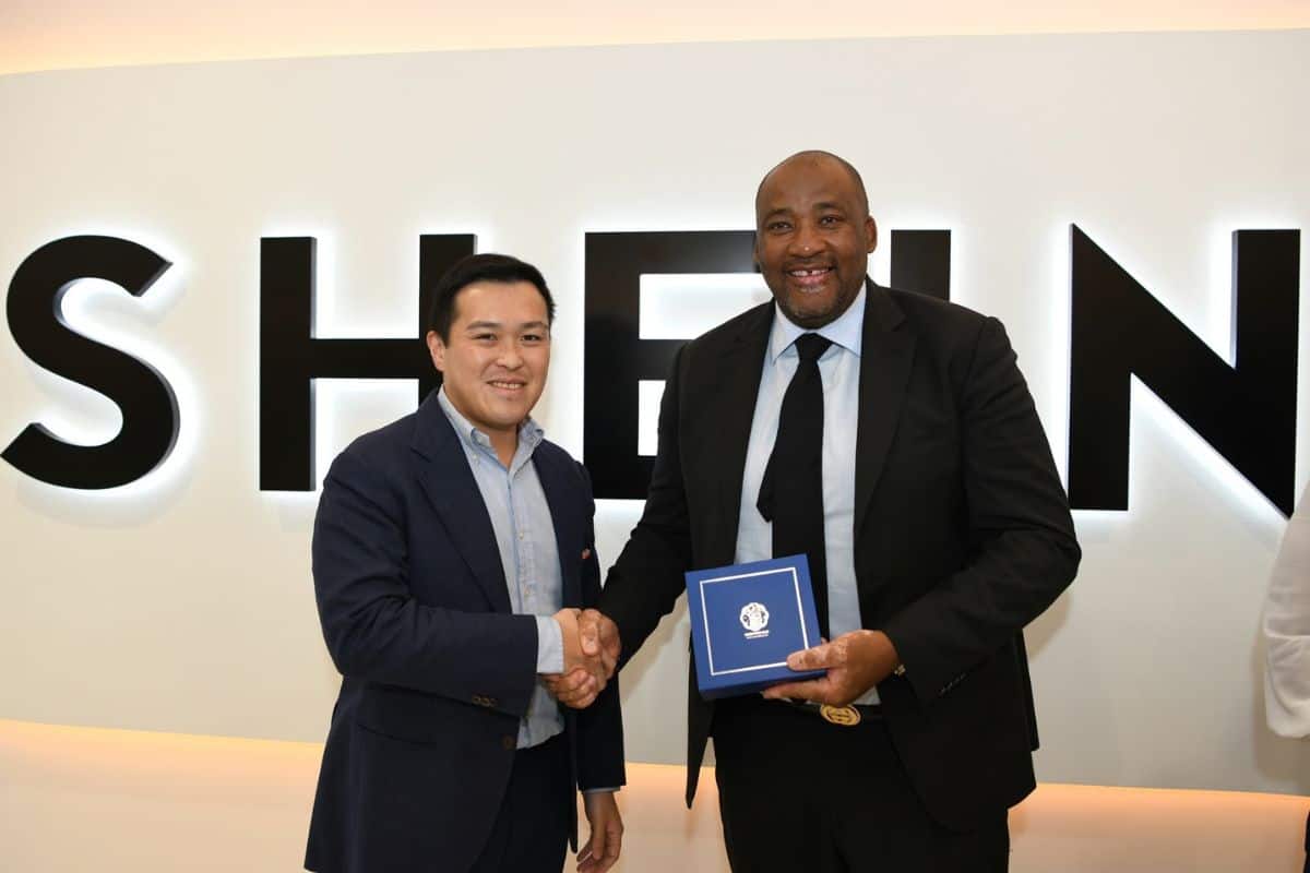 Gayton McKenzie and Shein boss