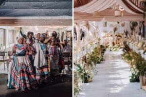 Hlathi and Thumeka's wedding