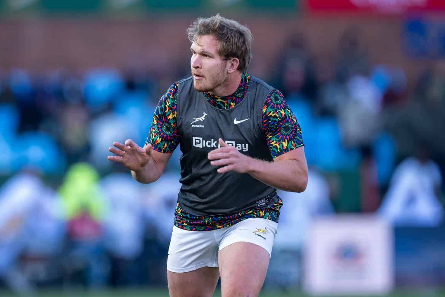 Springbok and Bulls forward Jan-Hendrik Wessels