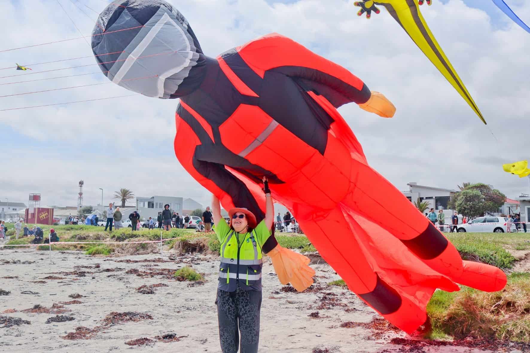 Kiting for courage at the Cape Town Kite Festival. Picture: Supplied