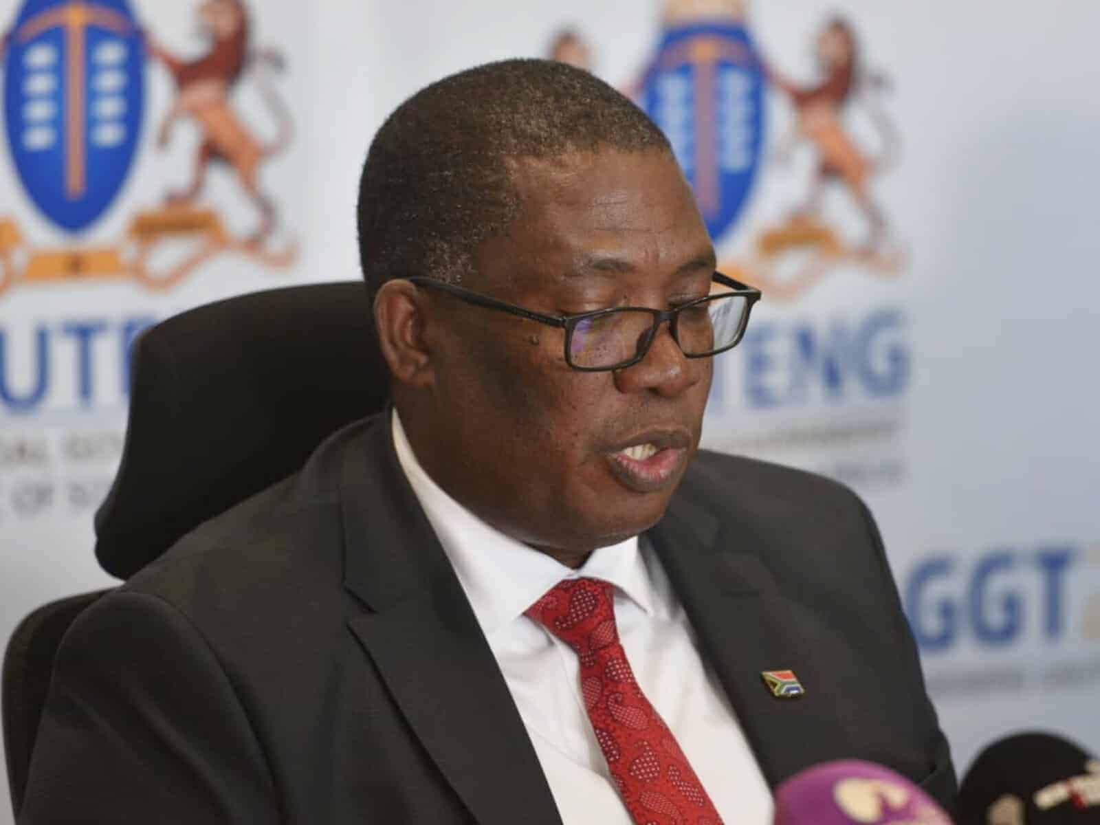 Panyaza Lesufi suspends HOD Lesiba Malotana.