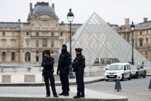 Thieves steal French crown jewels from Louvre in daring 'movie-style' heist