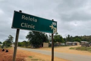 The Relela Clinic in Bolobedu.