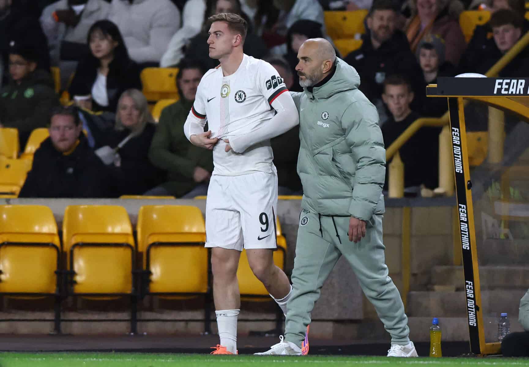 Maresca slams Delap for 'stupid' red card in Chelsea win at Wolves