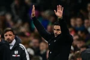 are three points clear of second-placed Manchester City in the title race, with champions Liverpool four points behind