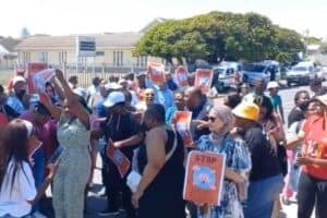 Tensions flare as parents protest culture of violence at Milnerton High School