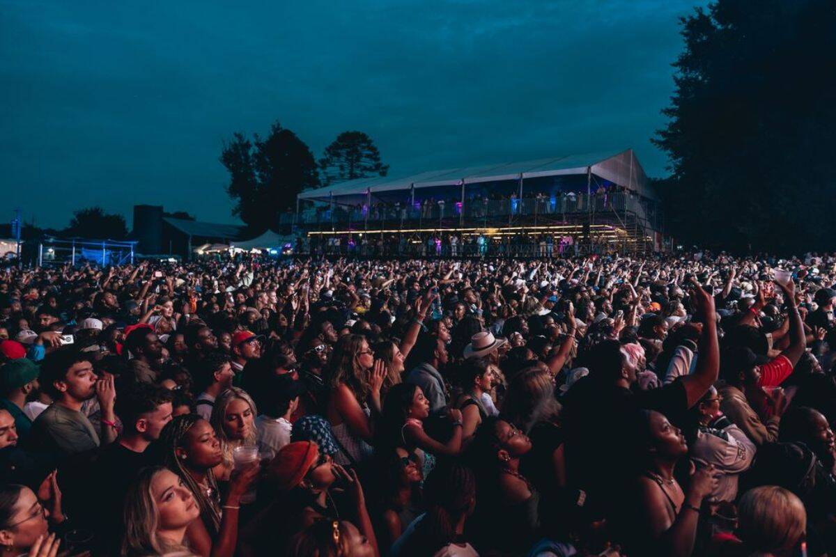 Milk & Cookies festival crowd