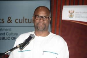 Why was Nathi Mthethwa booked in the Paris hotel for 'two days'?