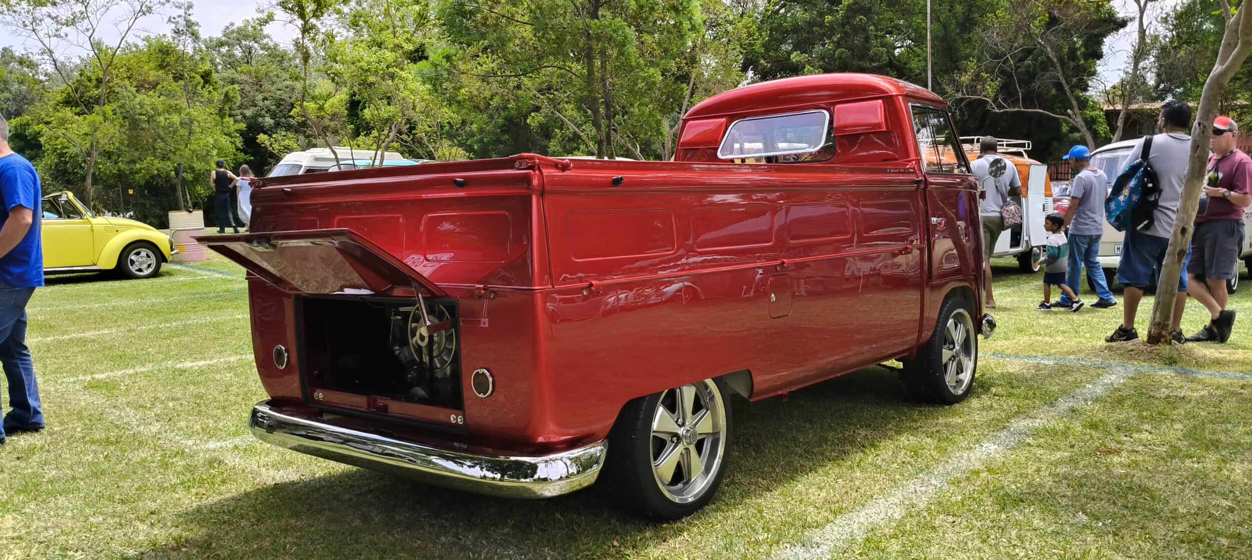 An customized, aircooled Vw Pickup
