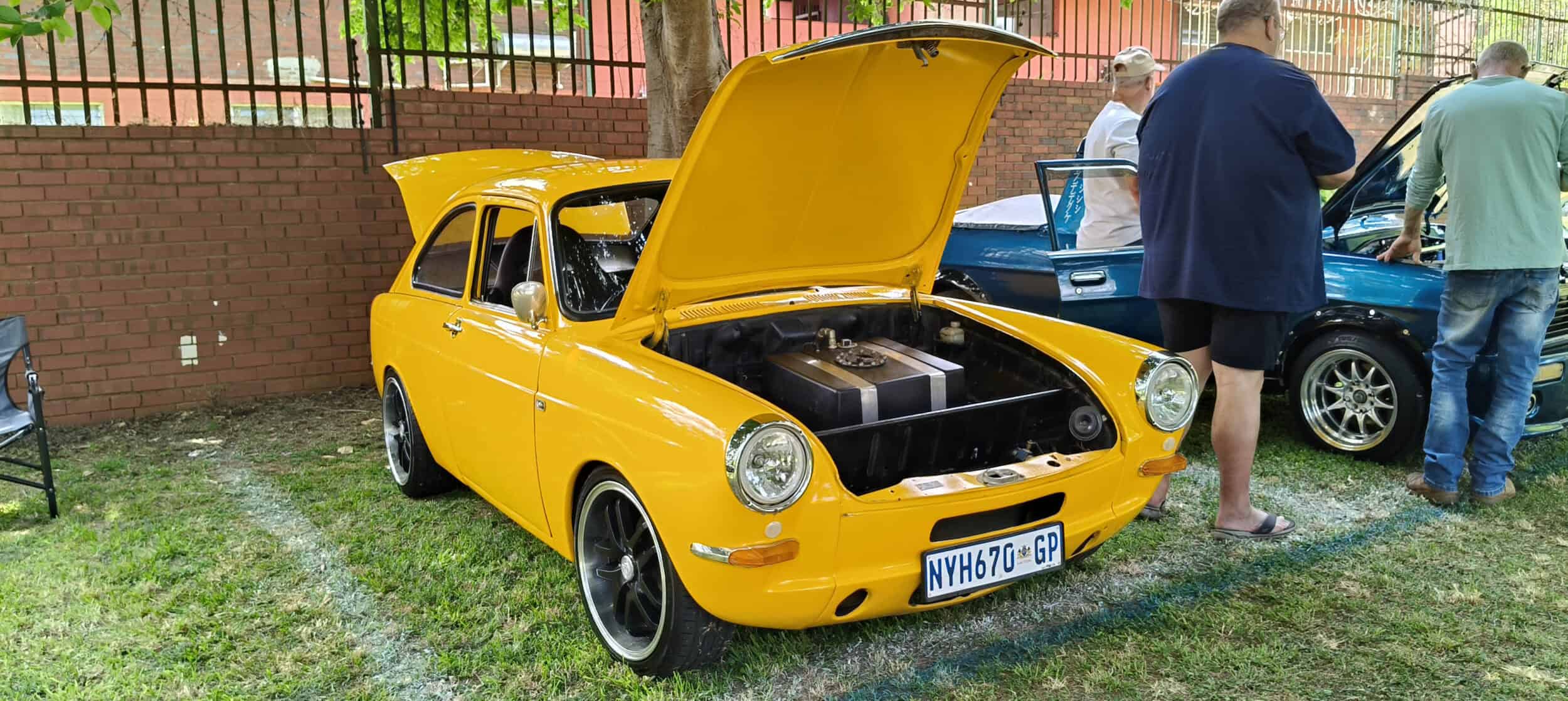 A modified VW Fastback