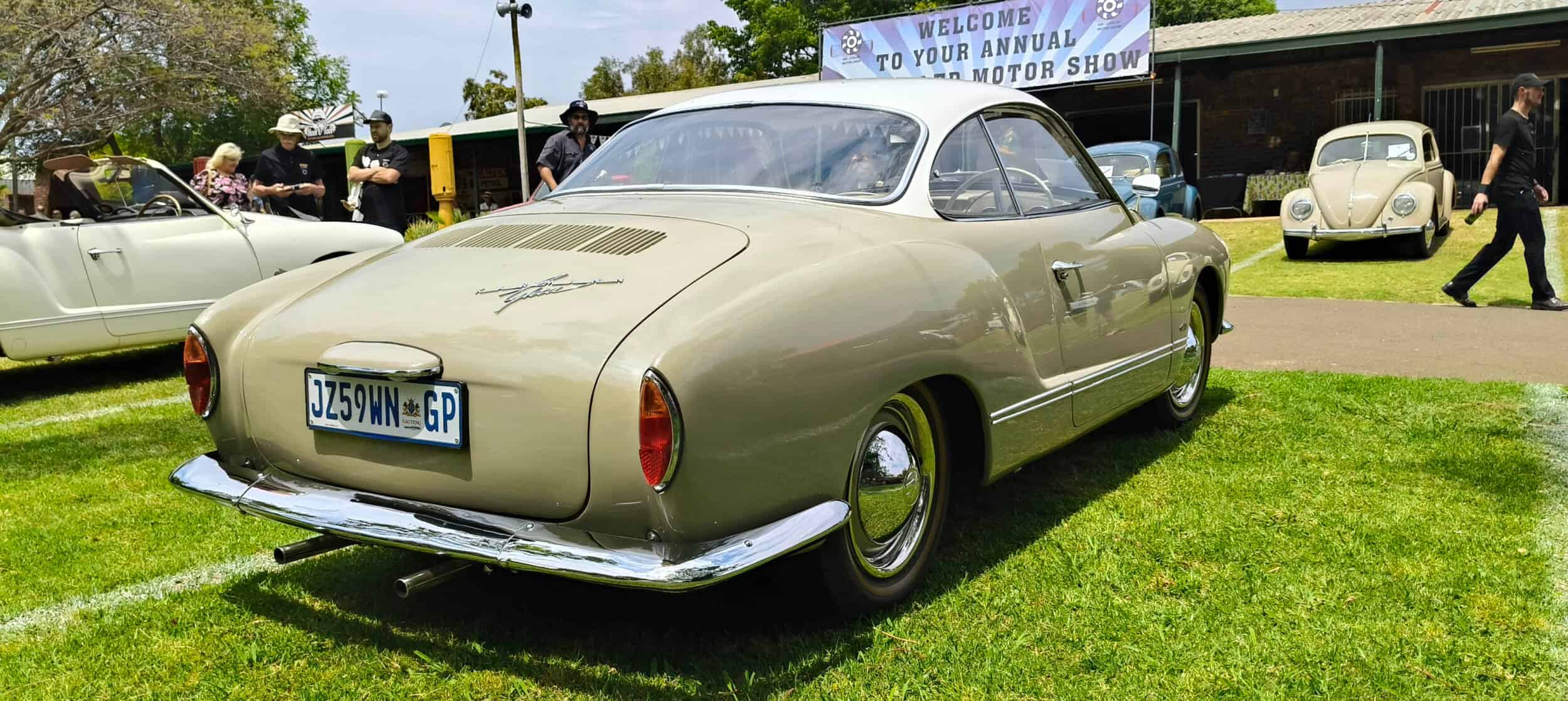 A VW Karmann Ghia