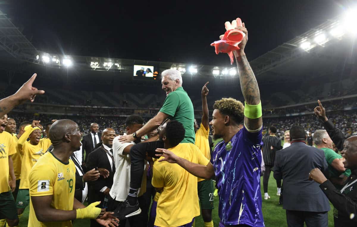Raise a glass to Broos and his team
