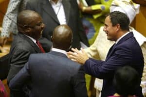 Ramaphosa Steenhuisen DA GNU