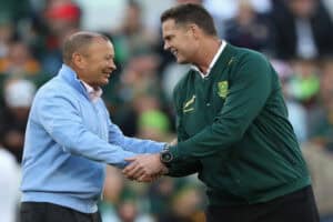 Eddie Jones and Rassie Erasmus