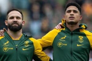 Cobus Reinach and Sacha Feinberg-Mngomezulu