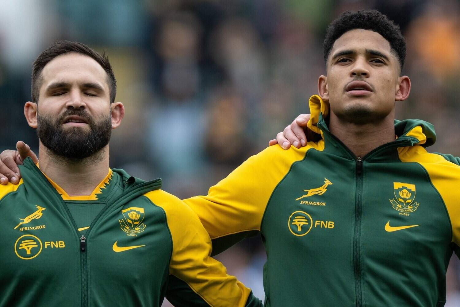 Cobus Reinach and Sacha Feinberg-Mngomezulu