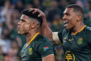 Sacha Feinberg-Mngomezulu and Damian Willemse