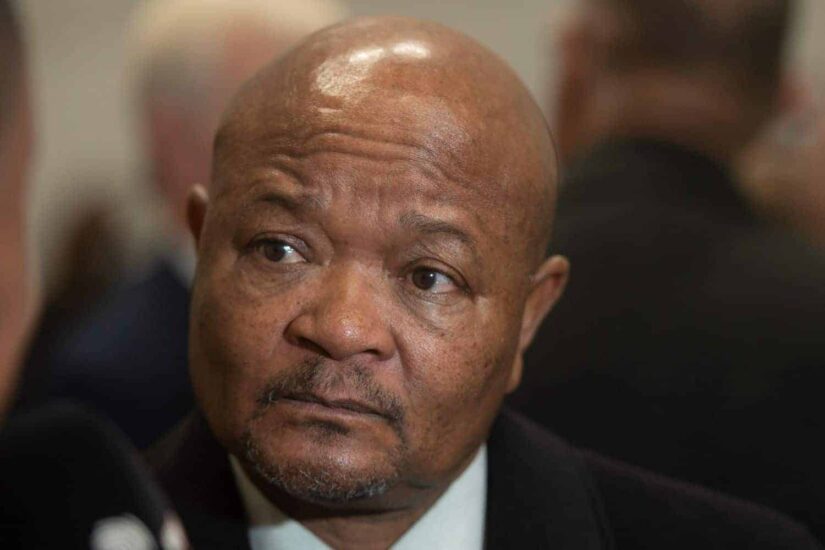 Senzo Mchunu lawyers police search house