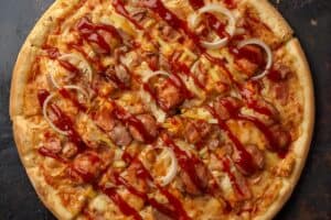 Braai Meat pizza