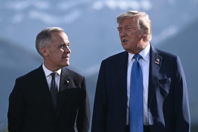Trump says all Canada trade talks 'terminated' over 'fake' ad