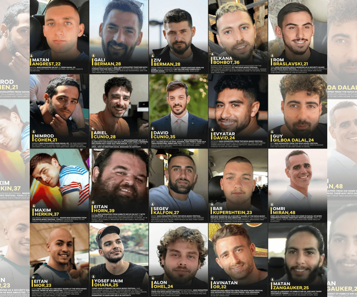 The 20 living Israeli hostages released from Gaza captivity