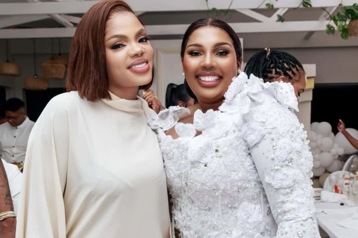 LaConco with singer Londie London at her birthday celebration. Picture: Instagram/@londie_london_official