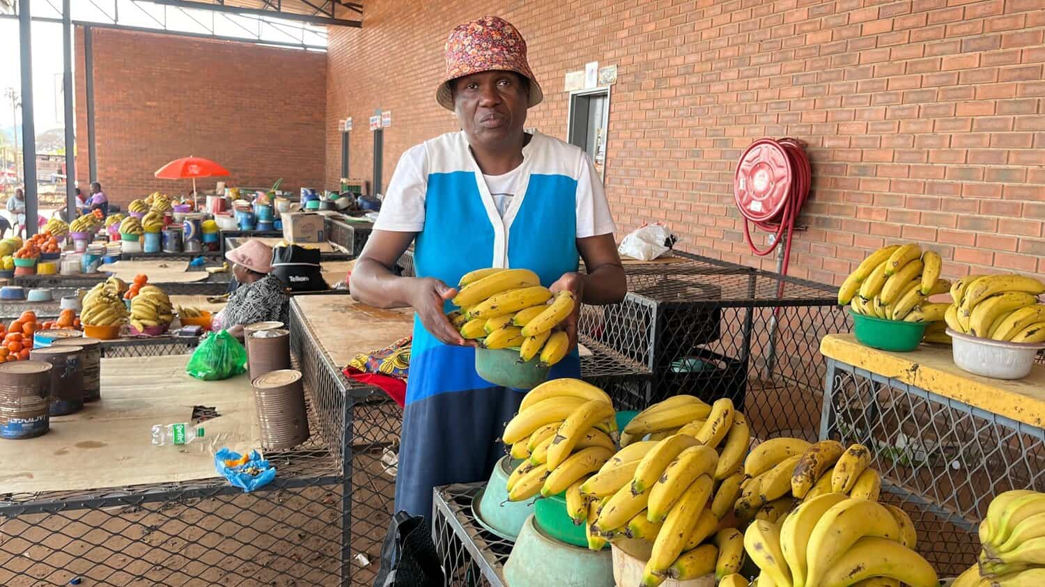 Fruit seller in Limpopo