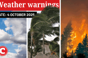 Weather forecast 4 October 2025