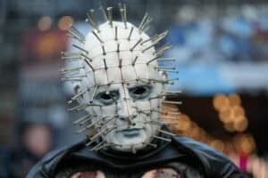 A cosplayer attends the 2025 New York Comic Con