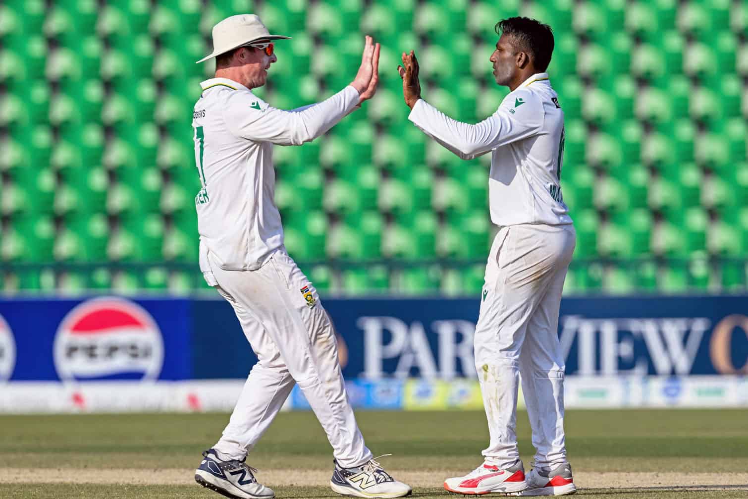 South Africa's Senuran Muthusamy