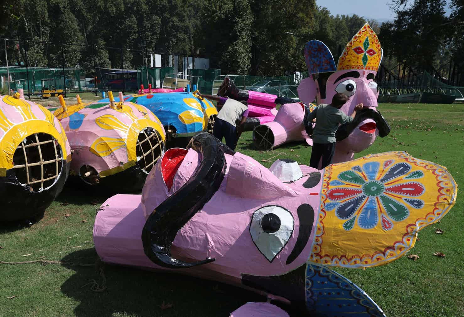 Dussehra festival preparations in Srinagar