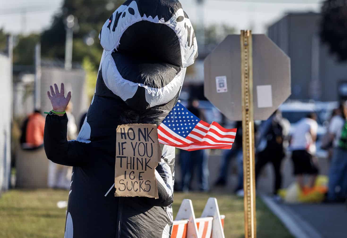 Protests against ICE in Chicago