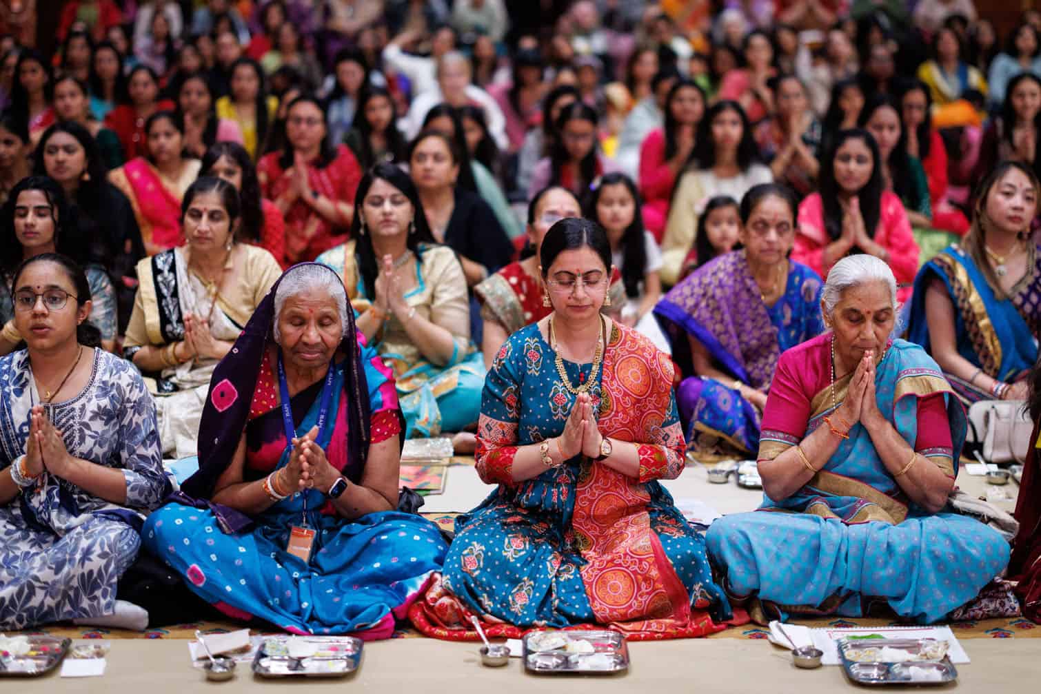 Diwali celebrations at Neasden Temple in London