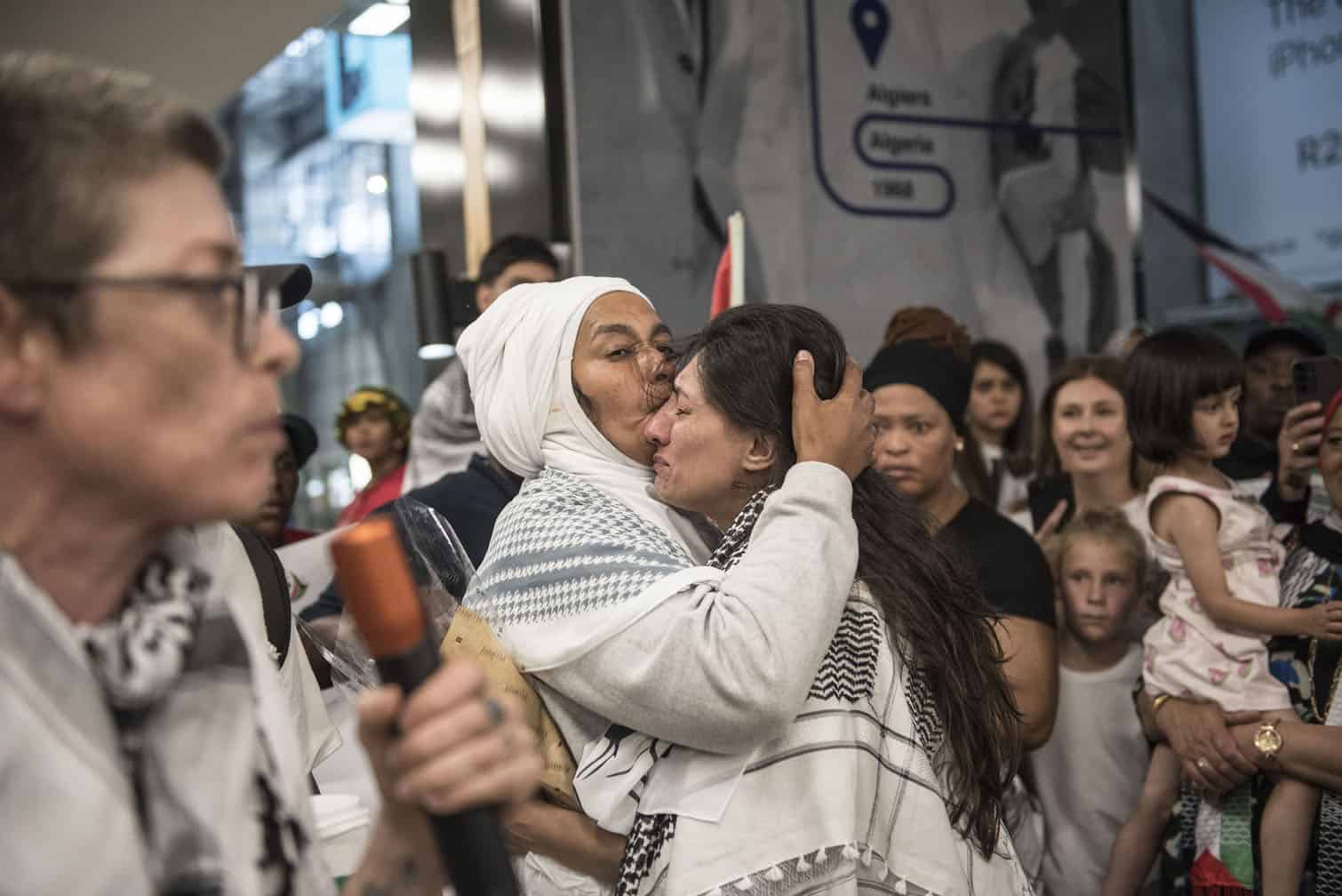 Gaza flotilla return