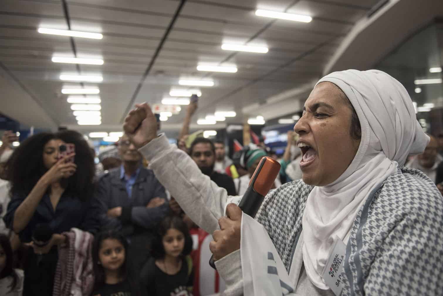 Gaza flotilla return