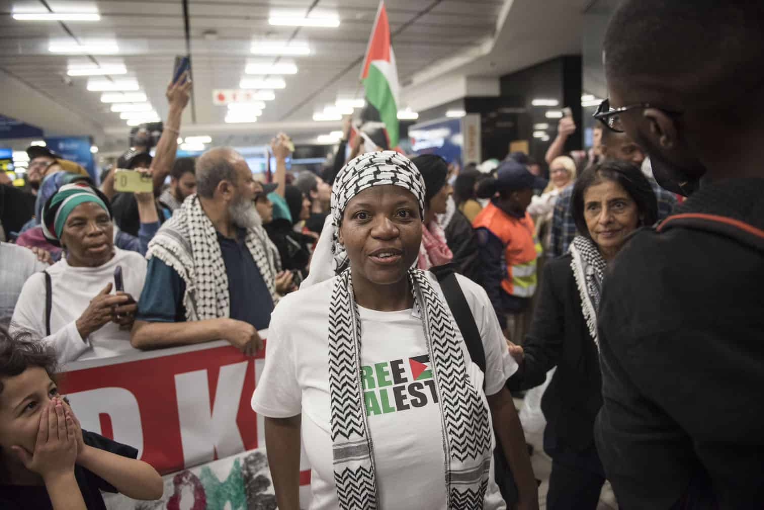 Gaza flotilla return