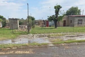 Sewage spill in the streets of Free State town