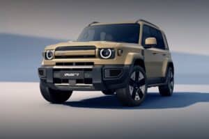 iCaur all-electric Chary-brand showcased in Wuhu, China