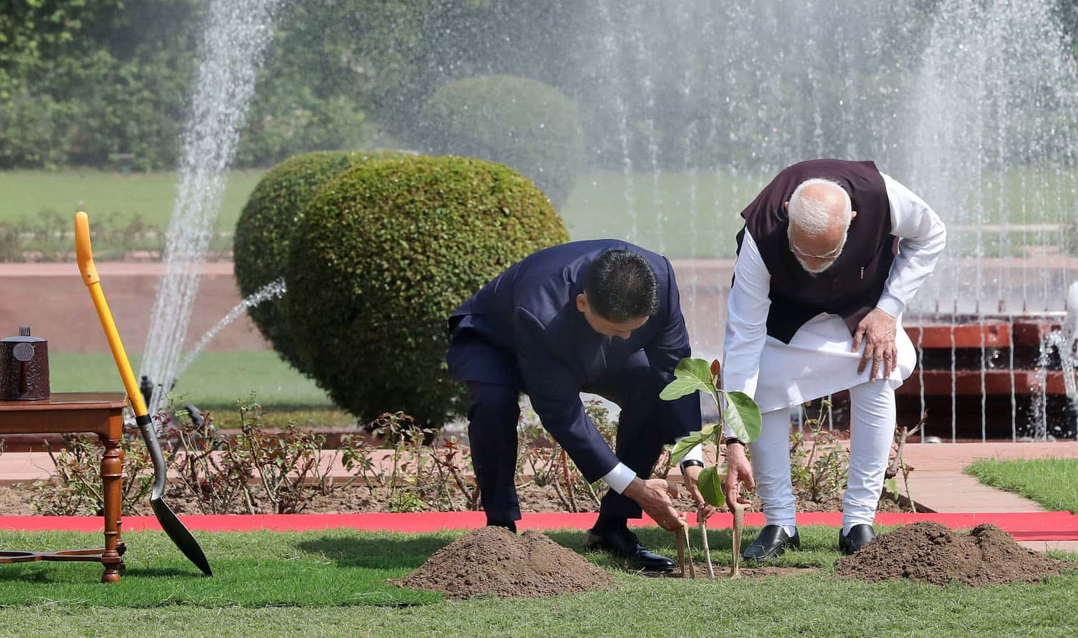 Mongolian President Khurelsukh Ukhnaa visit New Delhi