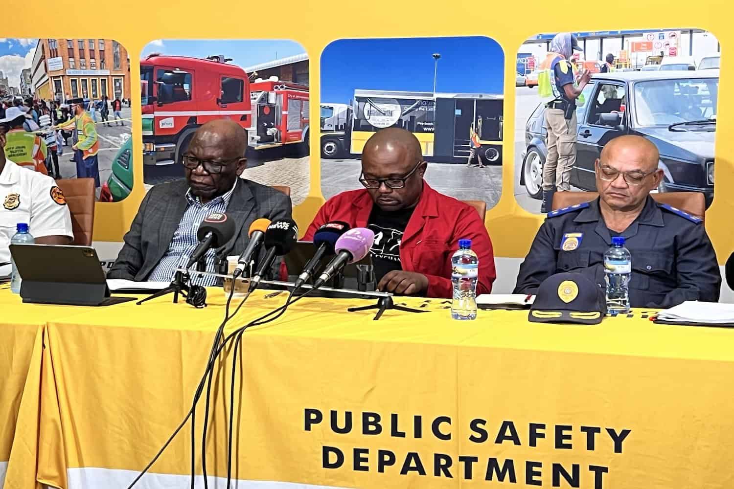 Tshwaku announces major strides in Joburg’s public safety overhaul.