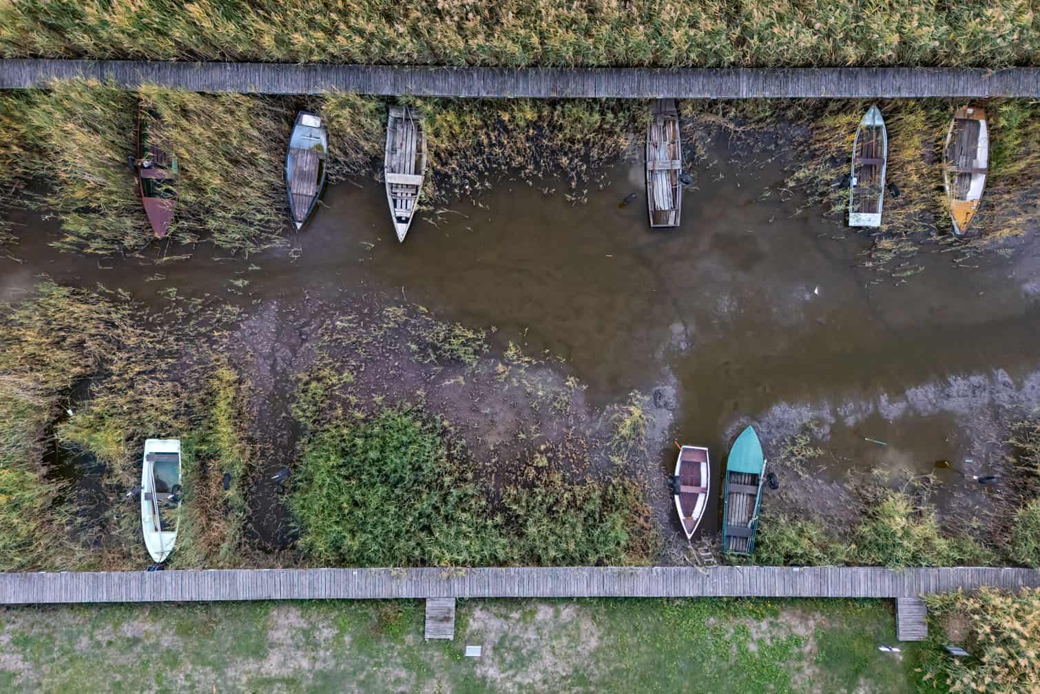 Lake Velencei water level declines