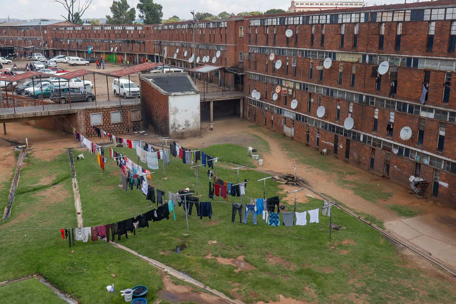 COJ Departments Visit Madala Hostel To Assess Building Ahead Of Planned Demolition