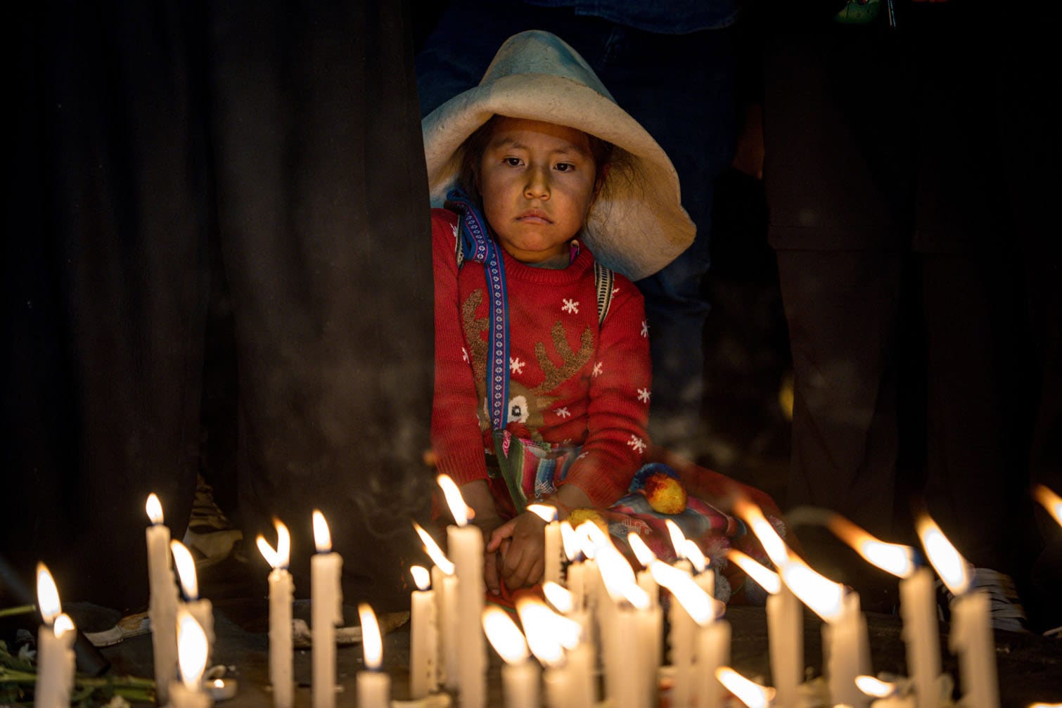 Vigil Held in Lima for Protest Victim Eduardo Ruiz Saenz