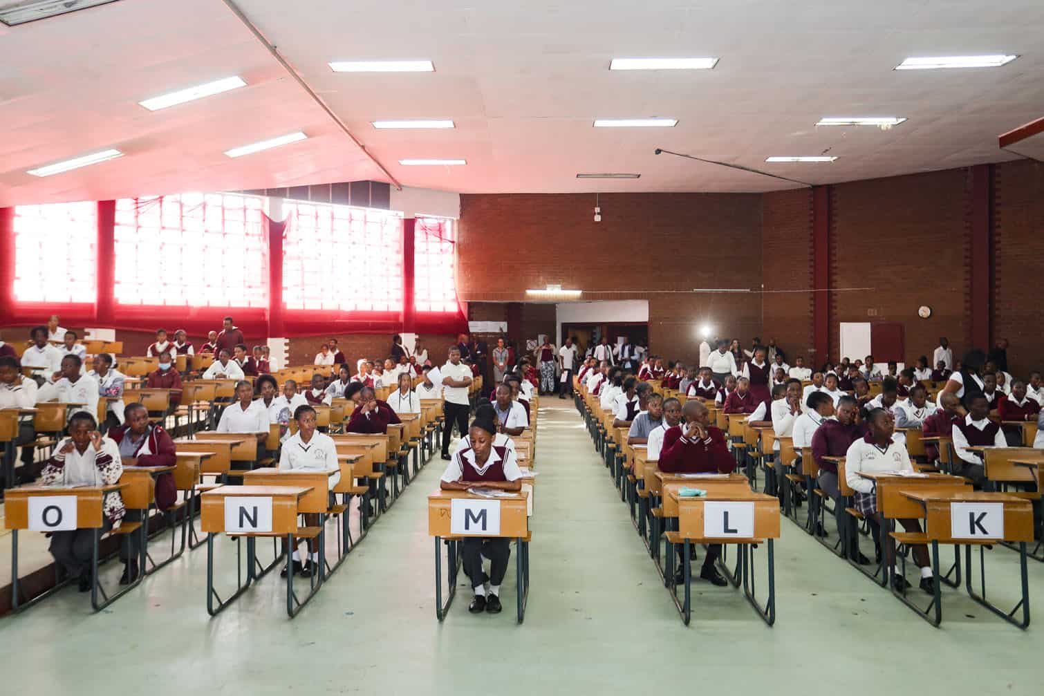 Gauteng Education Monitor Matric Exams At Forte Secondary School In Soweto