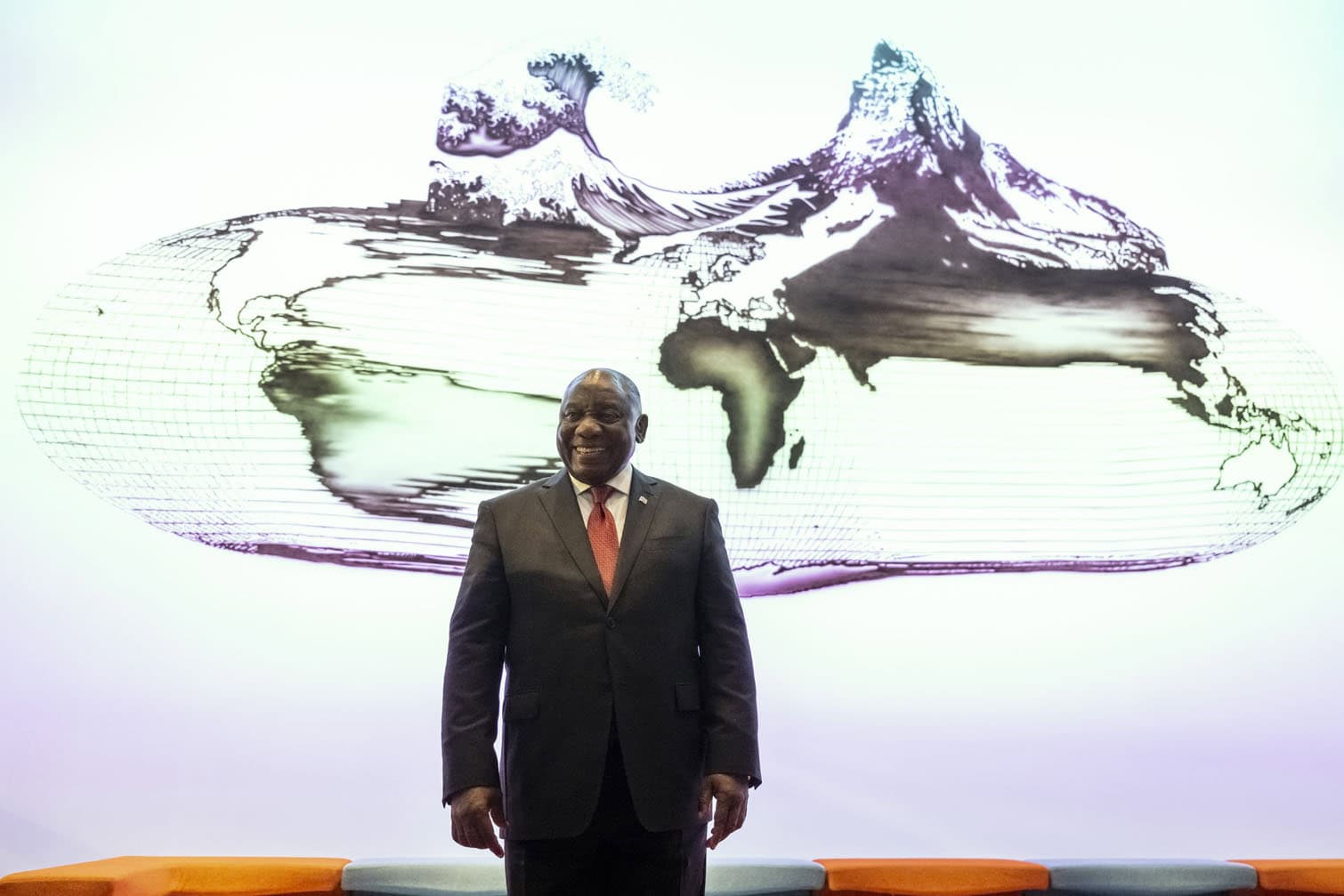 South Africa's President Ramaphosa visits Switzerland