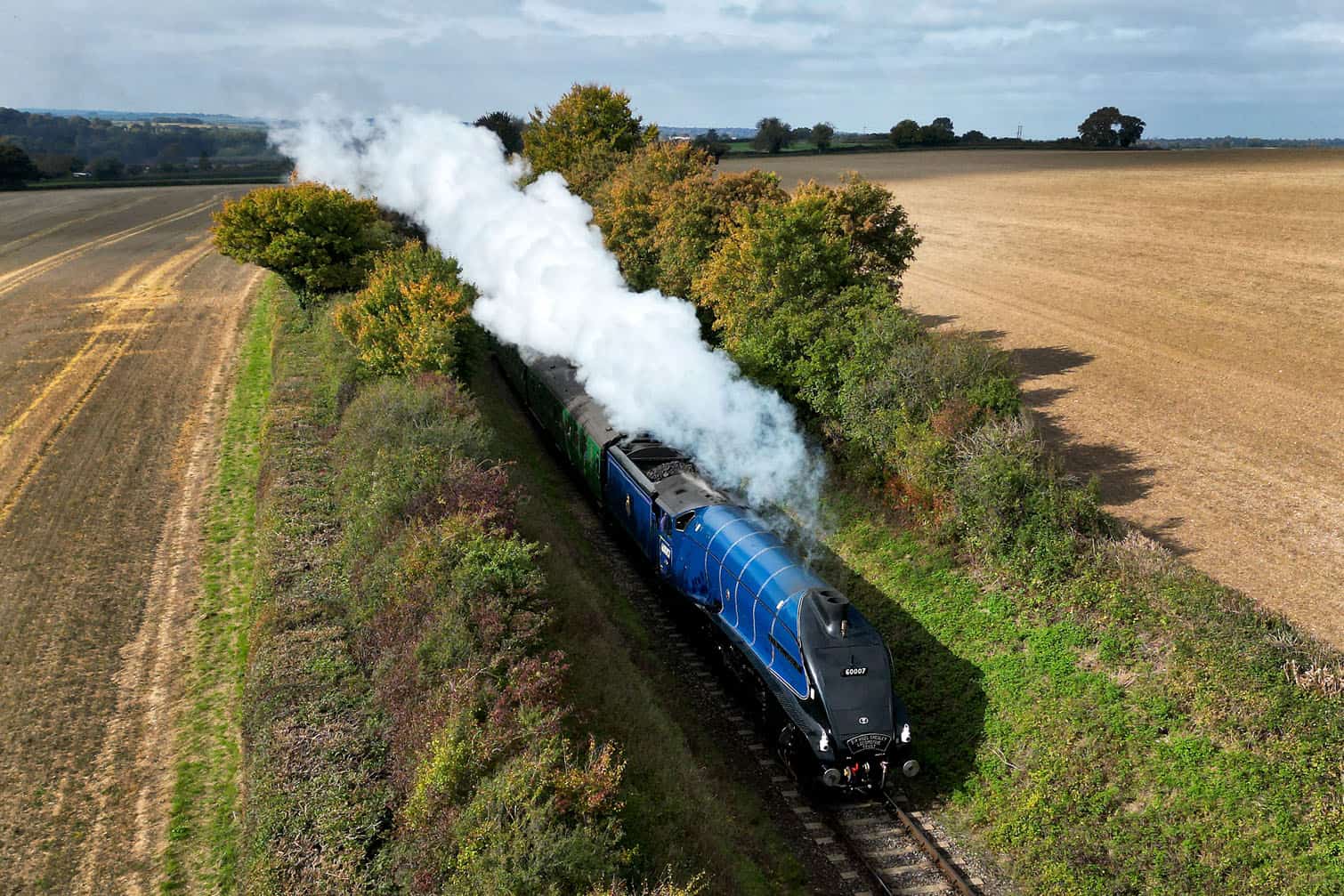 Sir Nigel Gresley steam passenger locomotive