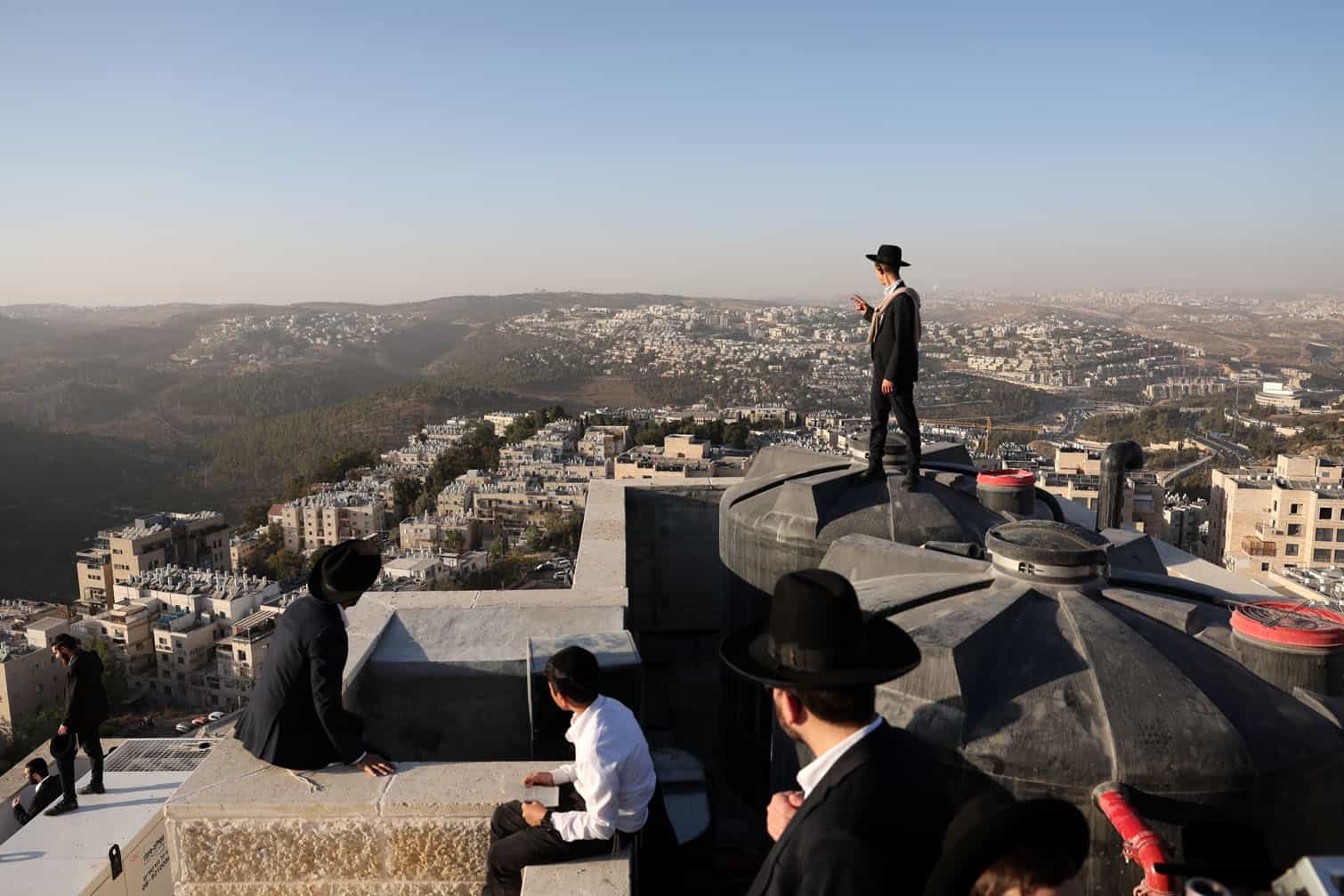 Ultra orthodox protest against army recruitment in Jerusalem