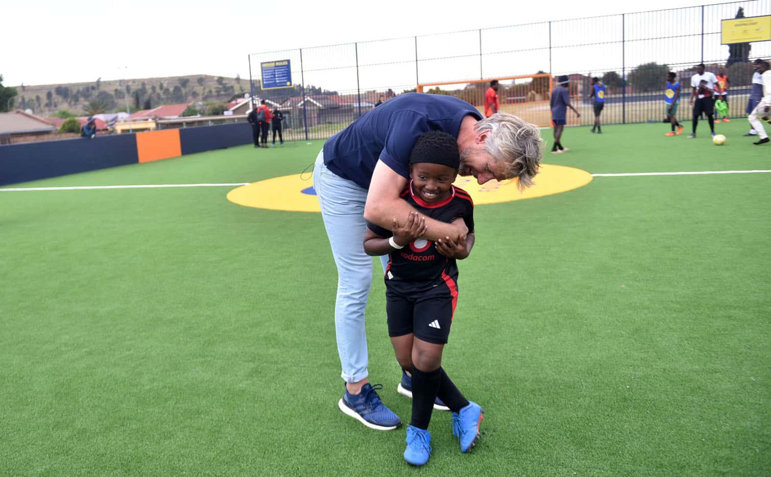 Edwin van der Sar in Soweto