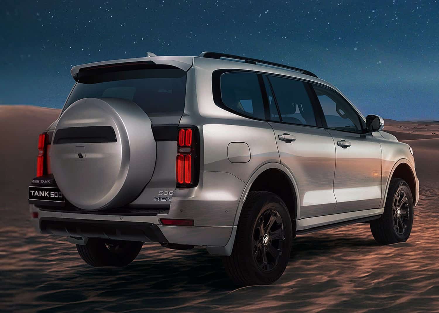 GWM Tank 500 updated with new black pack