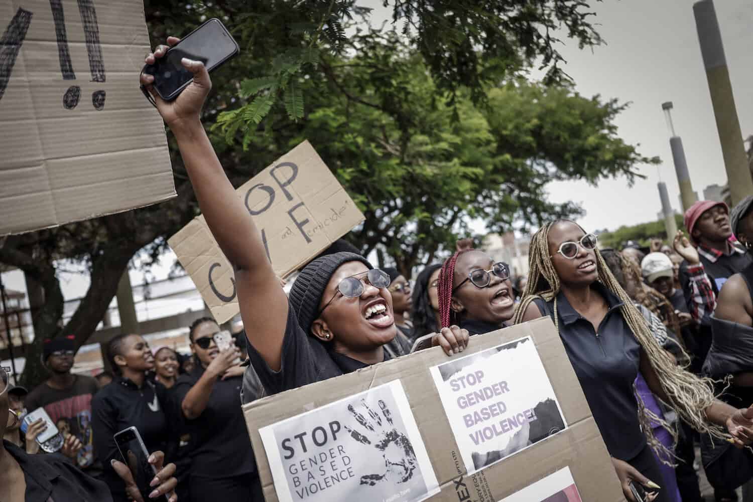 Women across SA stage silent standstill to demand action on GBVF